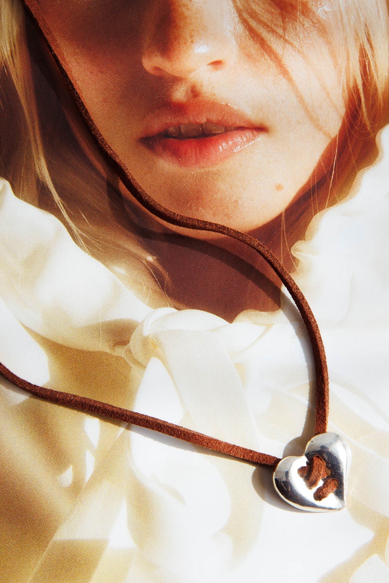 Hanger Hart Ketting Dagelijks Zilver - Bellanza