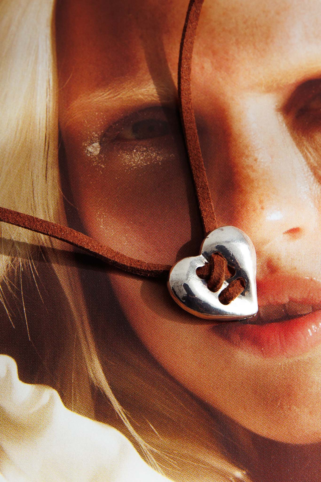 Hanger Hart Ketting Dagelijks Zilver - Bellanza