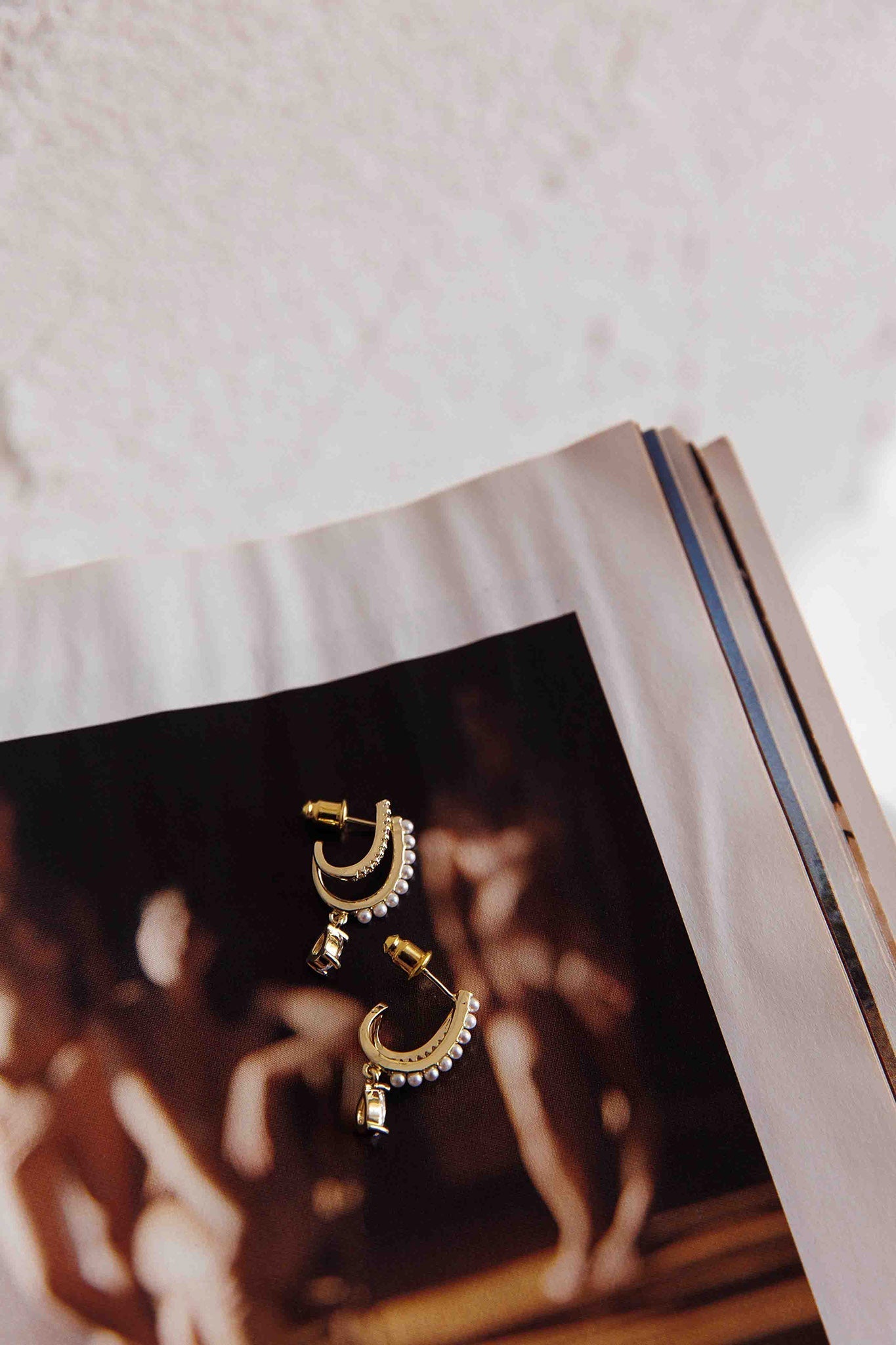 Illusion Double Piercing Dawn Oorbellen - Bellanza