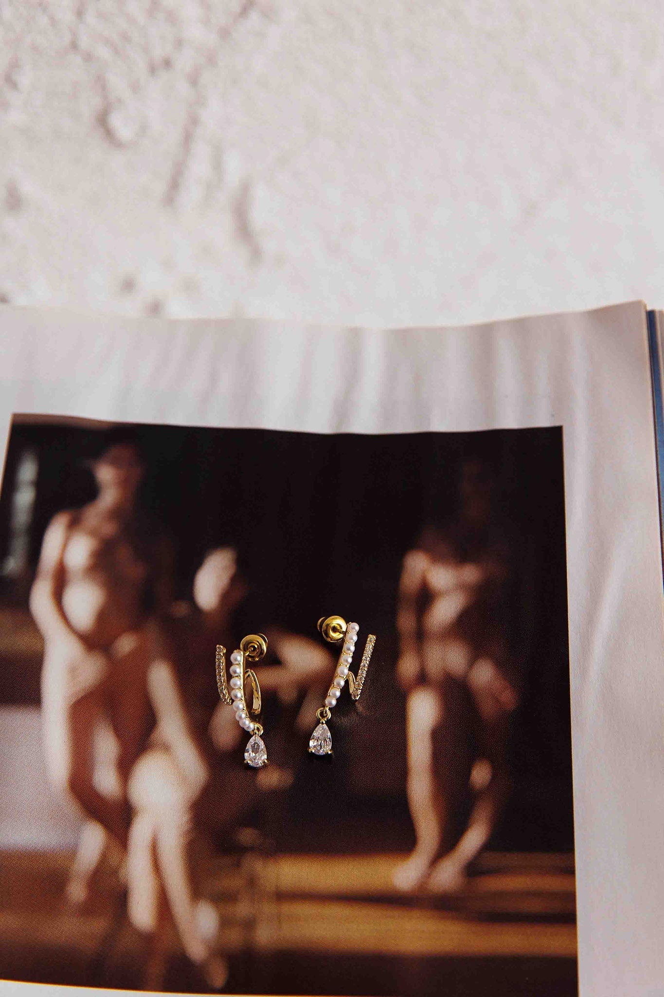 Illusion Double Piercing Dawn Oorbellen - Bellanza