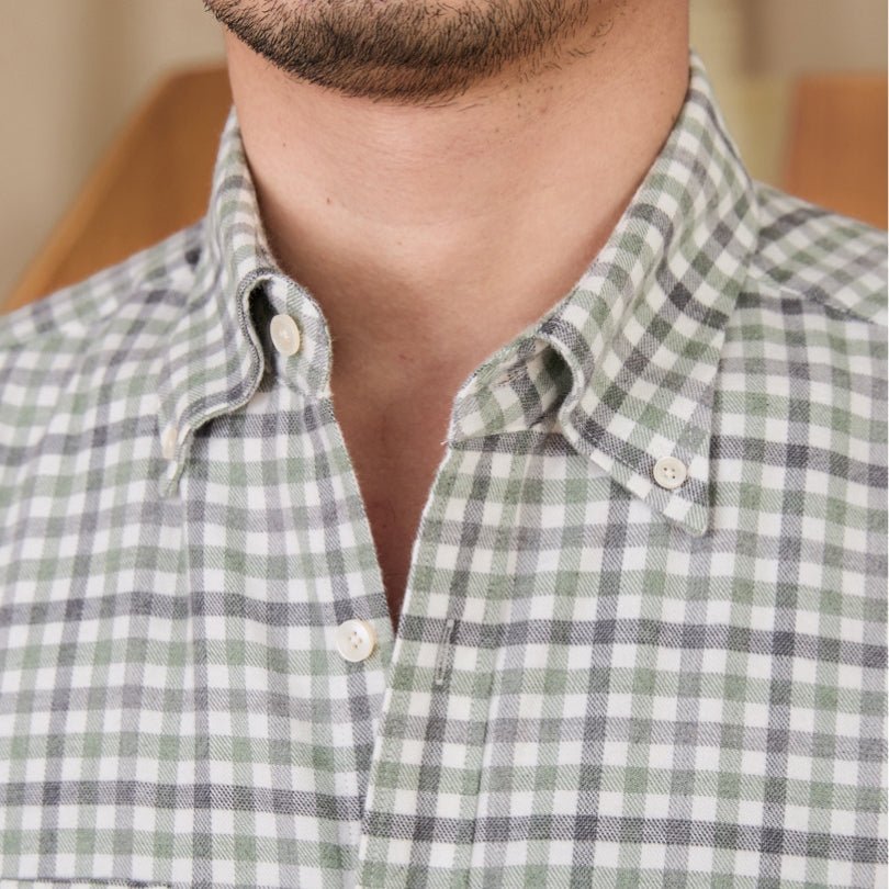 Indomito Katoenen Shirt - Bos Ruit - bellanza