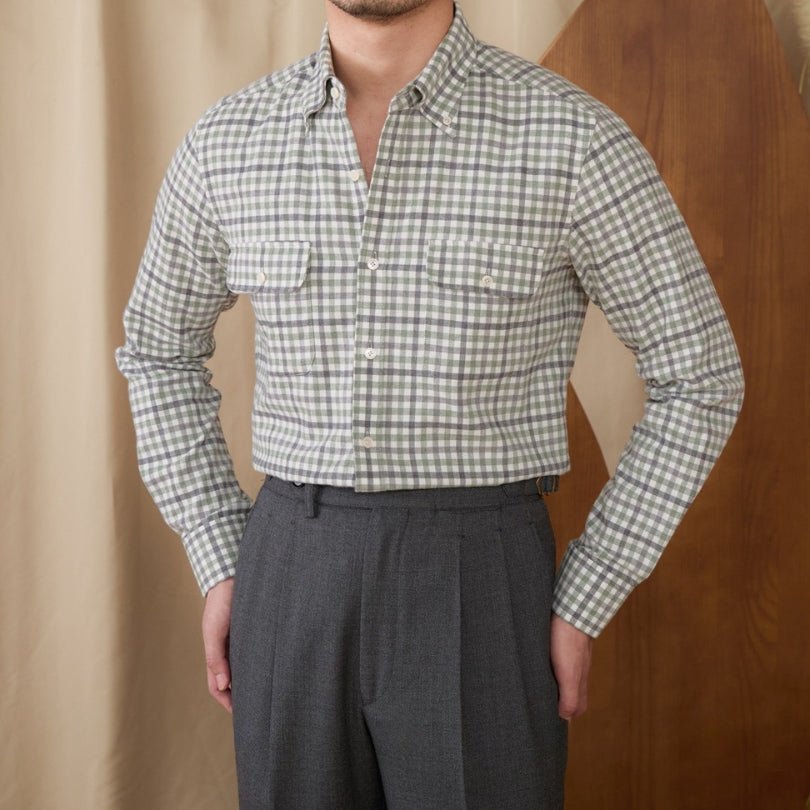 Indomito Katoenen Shirt - Bos Ruit - bellanza