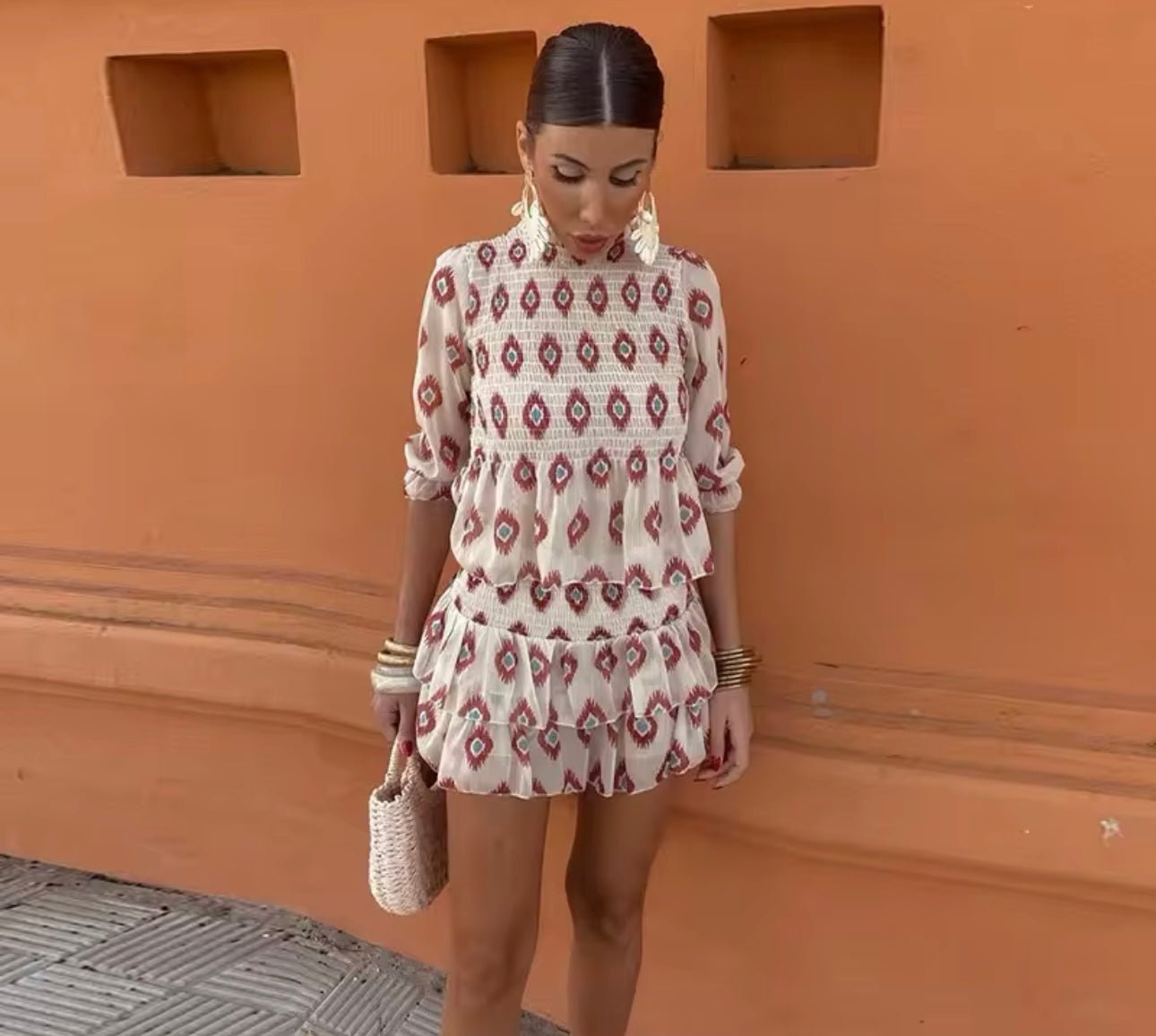 Juliette | Korte vintage stijl jurk - bellanza