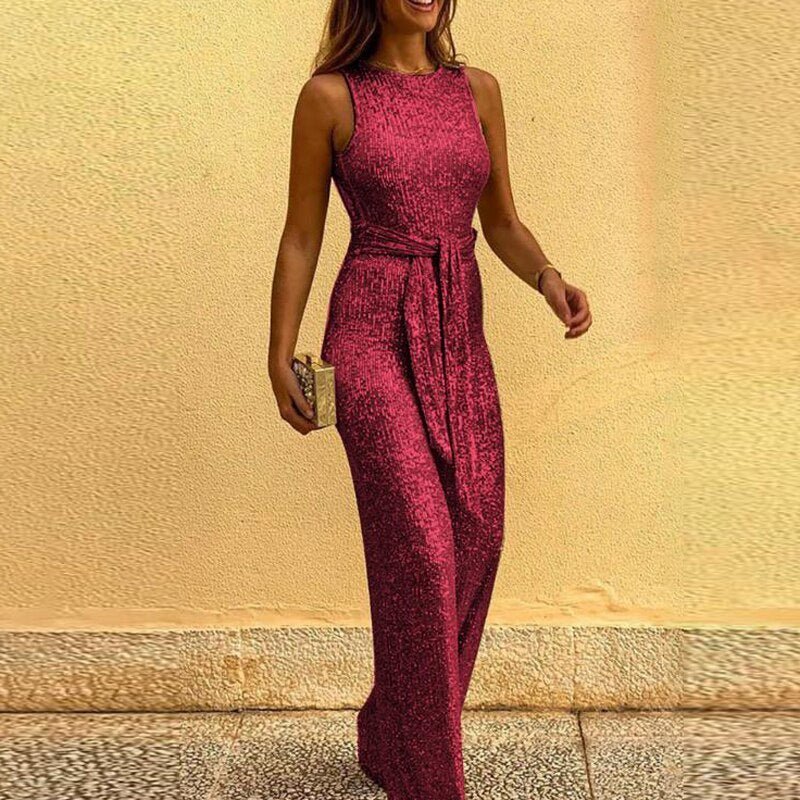 Jumpsuit Met Lovertjes - bellanza