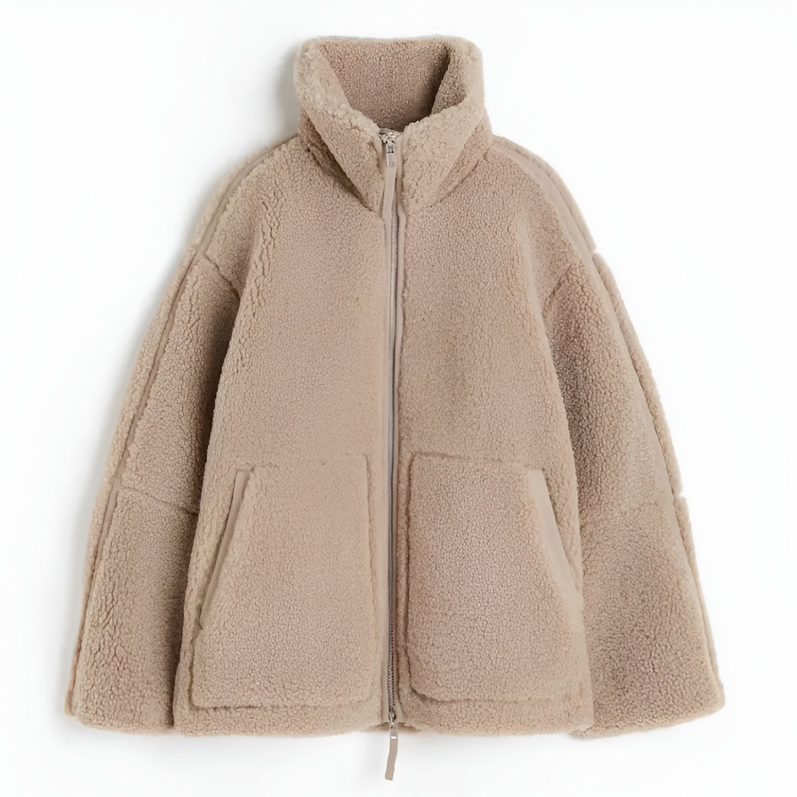Kaja | Warm en Comfortabel Teddy Fleece Jack - Bellanza