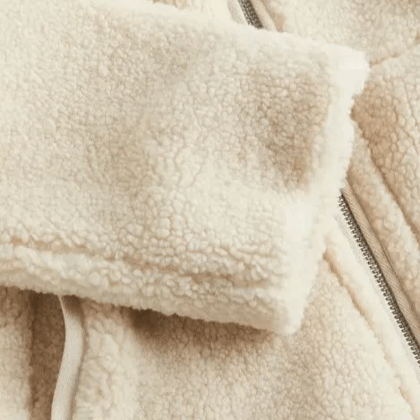 Kaja | Warm en Comfortabel Teddy Fleece Jack - Bellanza