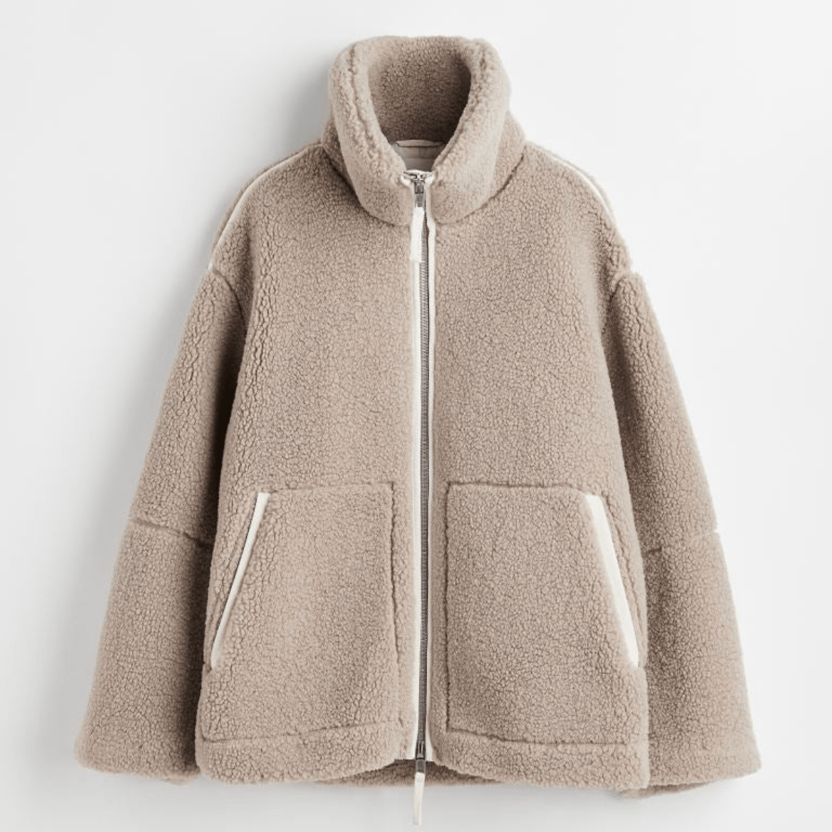 Kaja | Warm en Comfortabel Teddy Fleece Jack - Bellanza