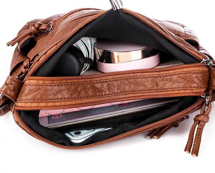 Lea - Zachte leren Tas - bellanza