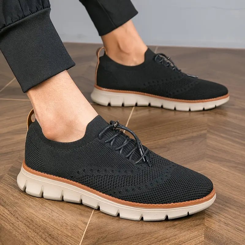 LENNART™ | GEBREIDE CASUAL SNEAKERS - bellanza