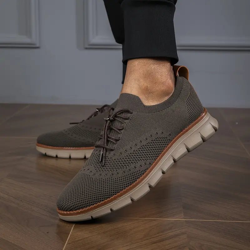 LENNART™ | GEBREIDE CASUAL SNEAKERS - bellanza