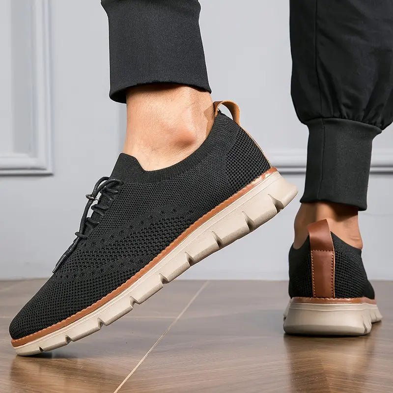 LENNART™ | GEBREIDE CASUAL SNEAKERS - bellanza