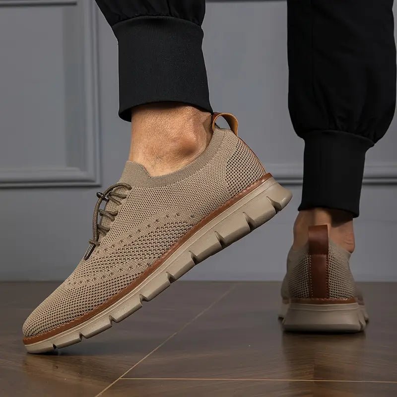 LENNART™ | GEBREIDE CASUAL SNEAKERS - bellanza