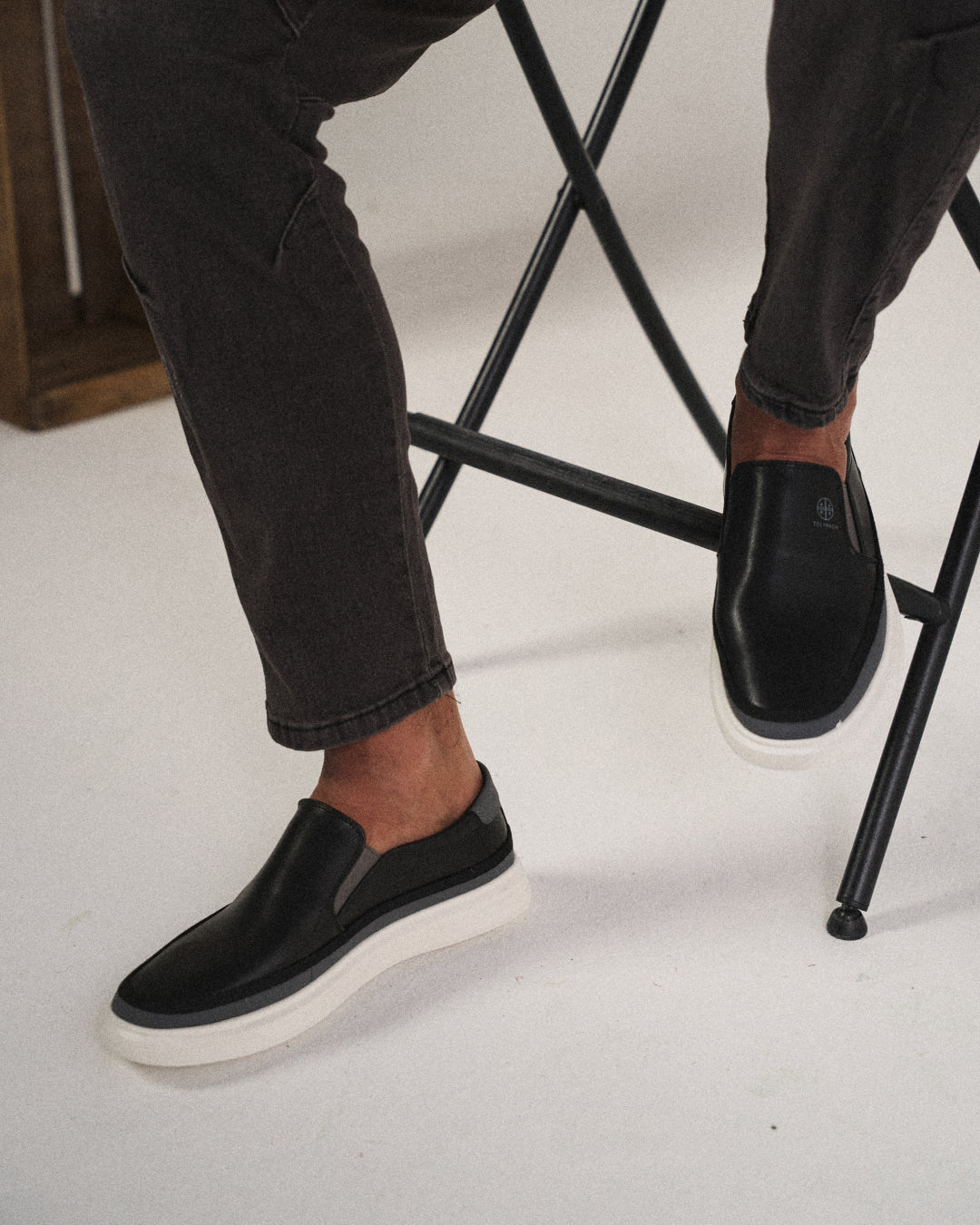 Levin | Casual leren instapschoenen voor heren - Bellanza