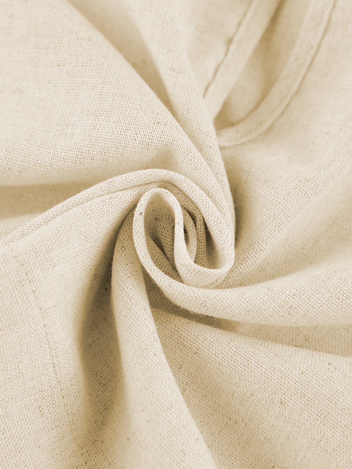 Linnen Twee Delige Wijde Pantalon Set - bellanza