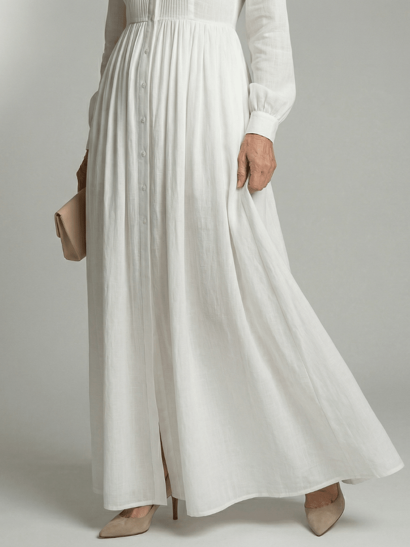 Lioren | Maxi Jurk Zachte Flow - Bellanza