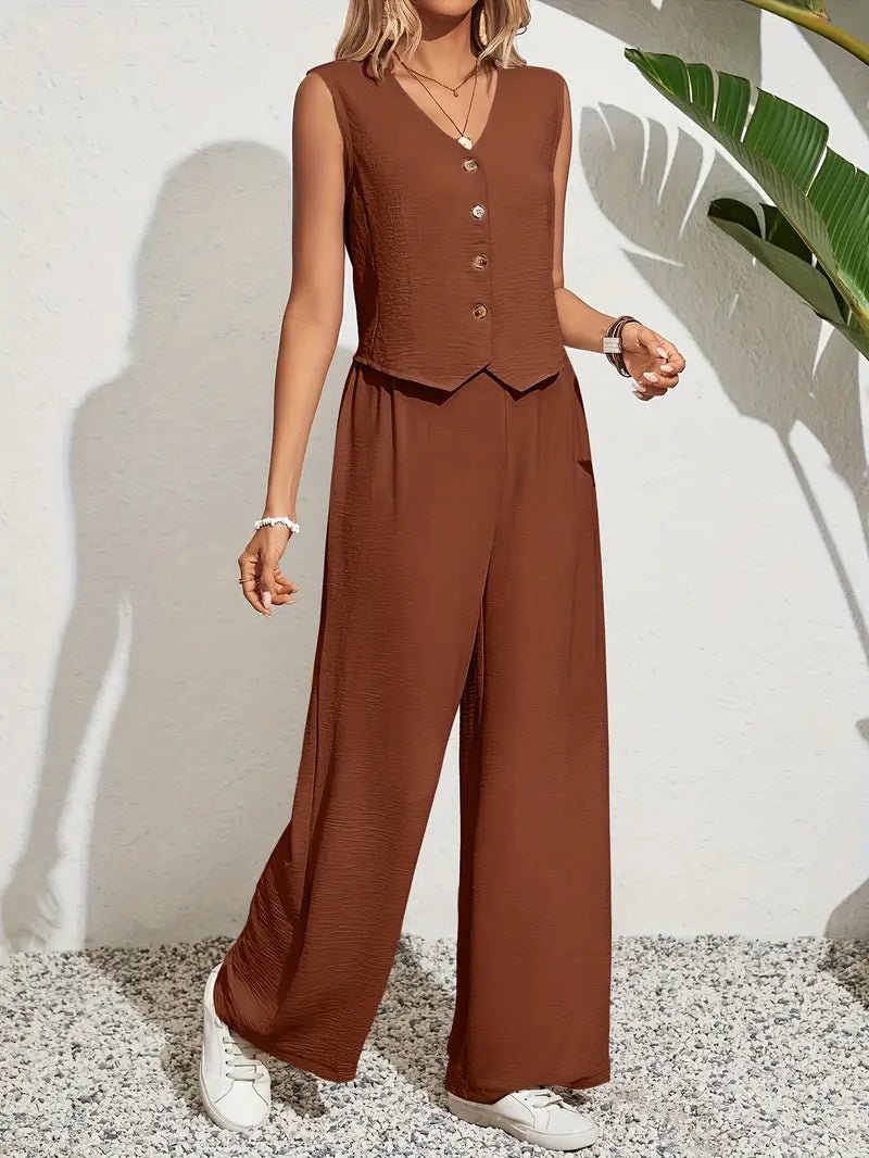 Lisa™ | Casual zomerset met sweetheart halslijn - bellanza