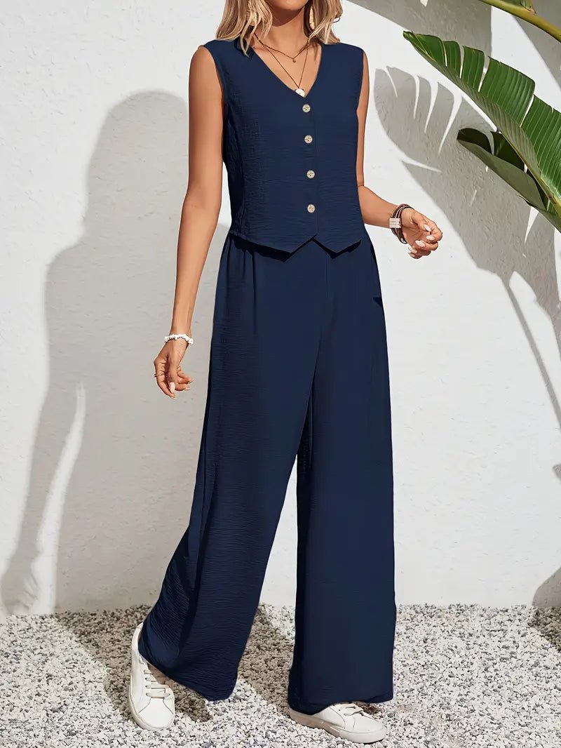 Lisa™ | Casual zomerset met sweetheart halslijn - bellanza