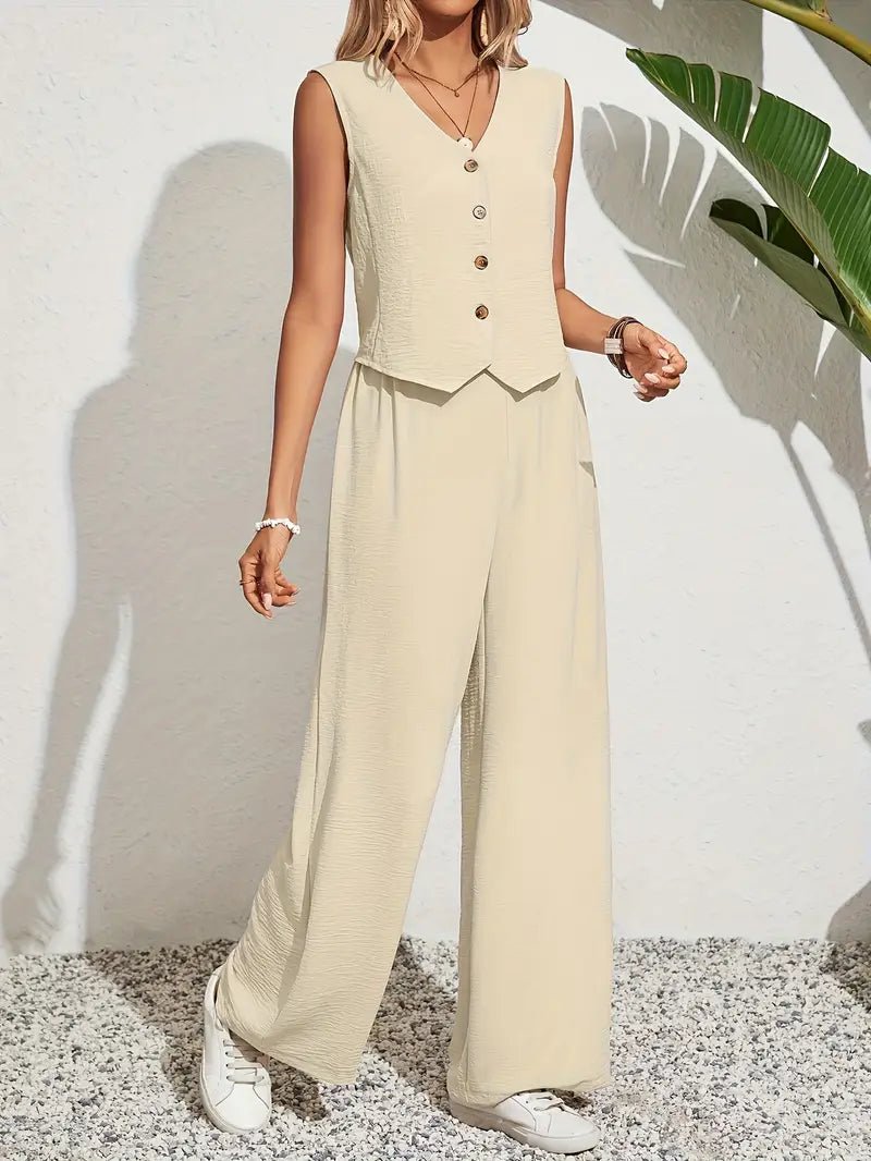 Lisa™ | Casual zomerset met sweetheart halslijn - bellanza