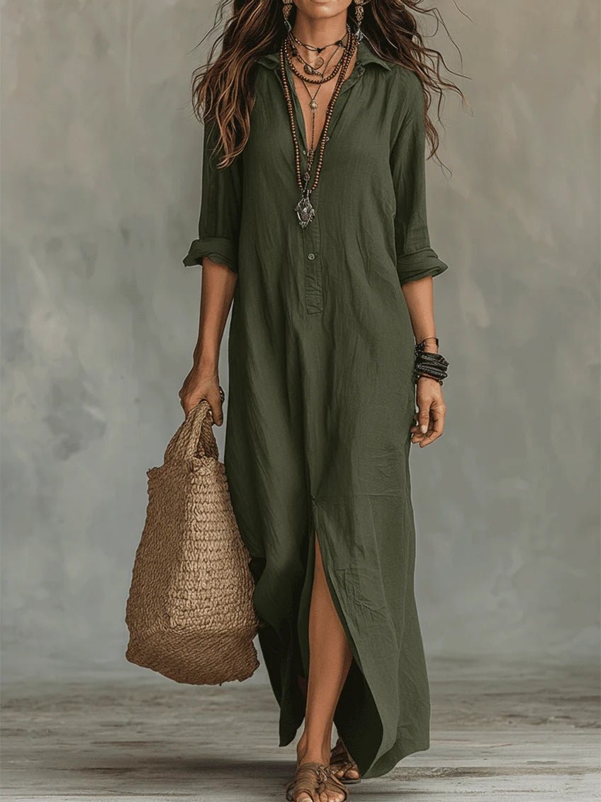 Lisanne | Elegante Maxi - jurk - Bellanza