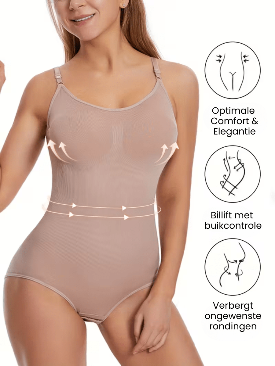Lola™ | Shapewear bodysuit met buikcontrole & billenlift - Bellanza