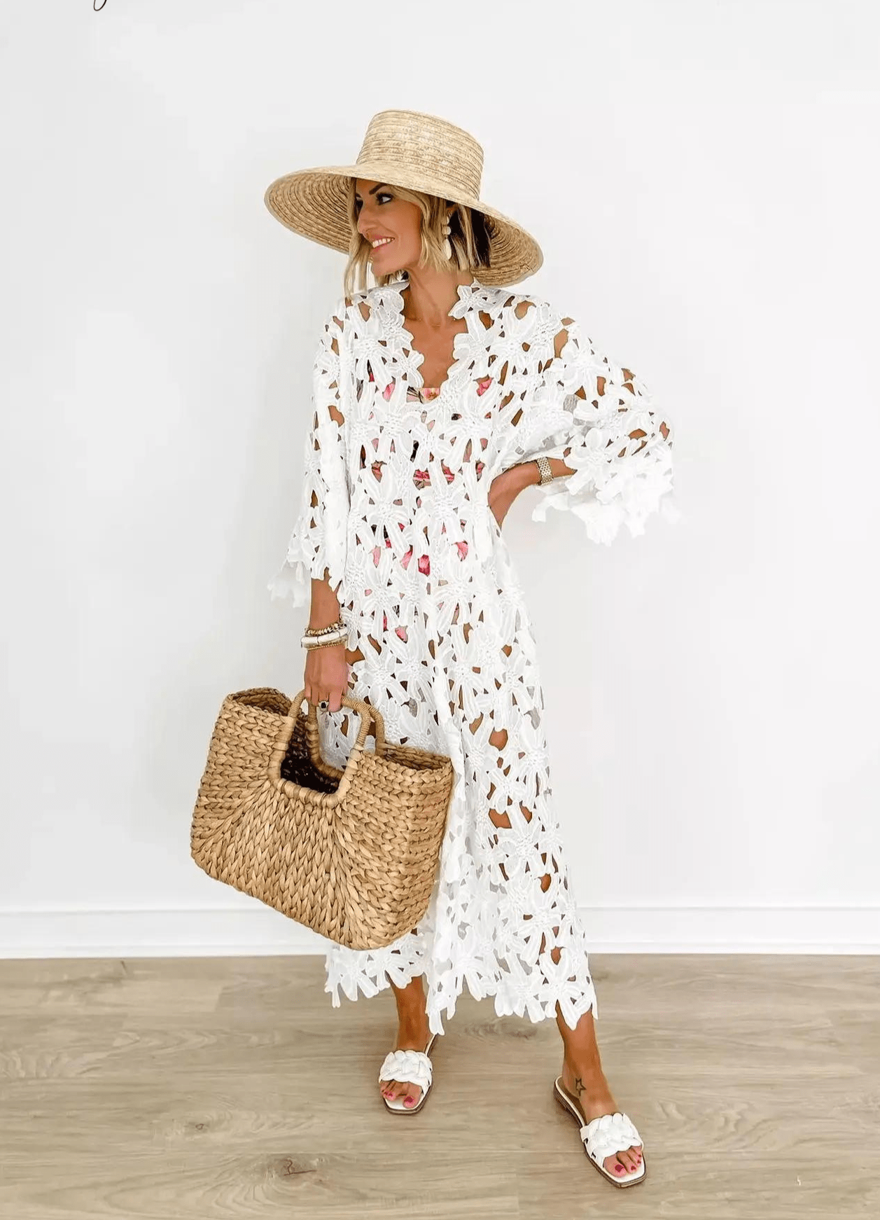 Lourdes - Lange jurk - bellanza