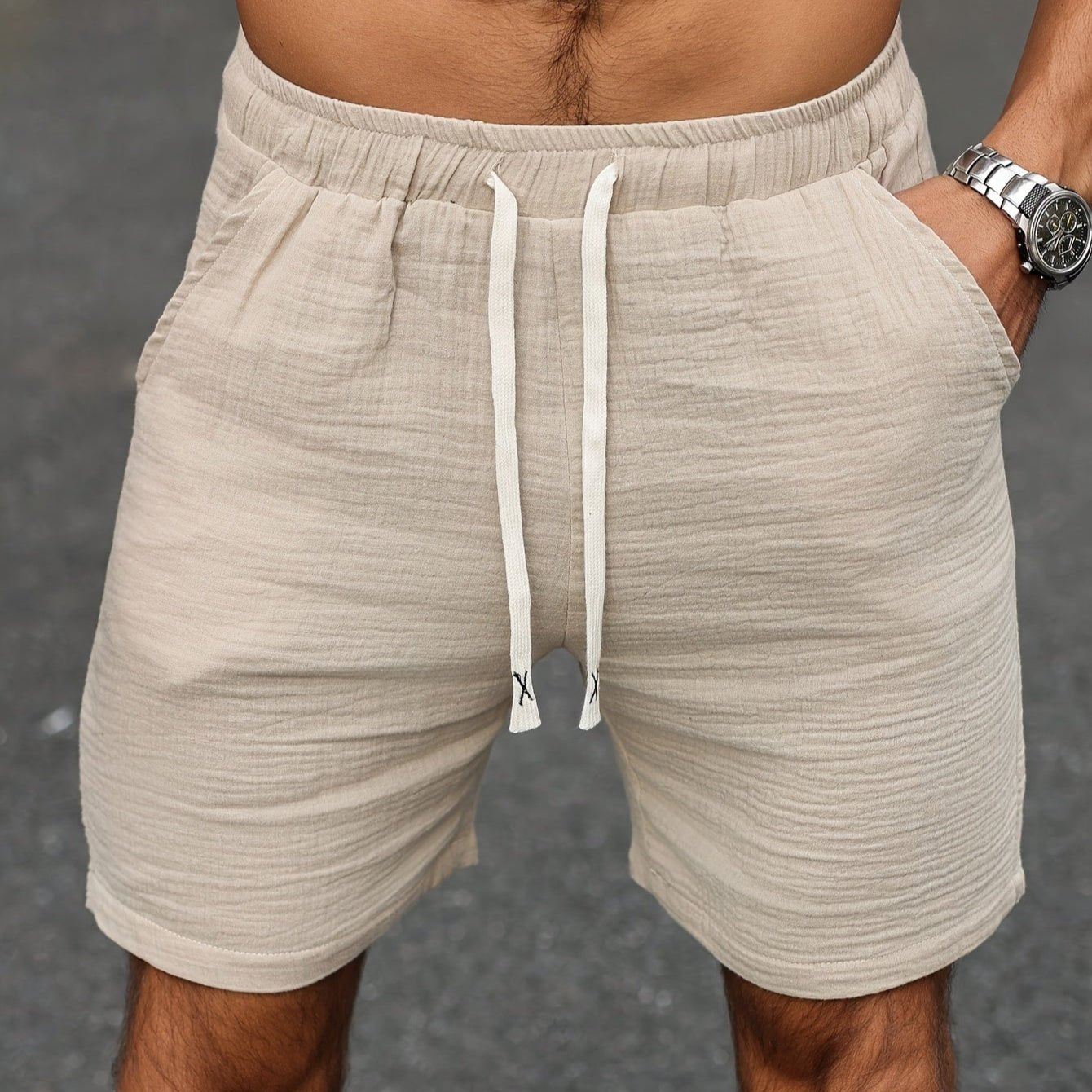 Lucca Katoenen Korte Broek - bellanza