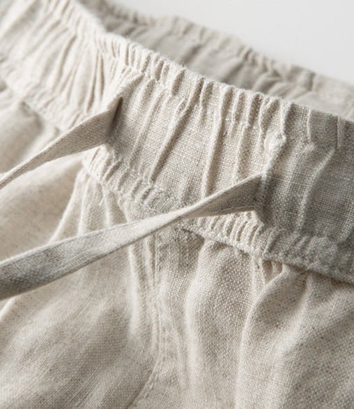 Lucente - Ontspannen Linnen Broek - bellanza