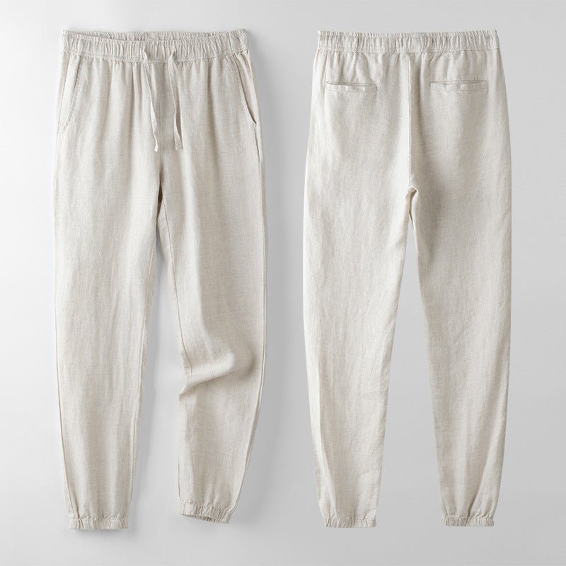 Lucente - Ontspannen Linnen Broek - bellanza