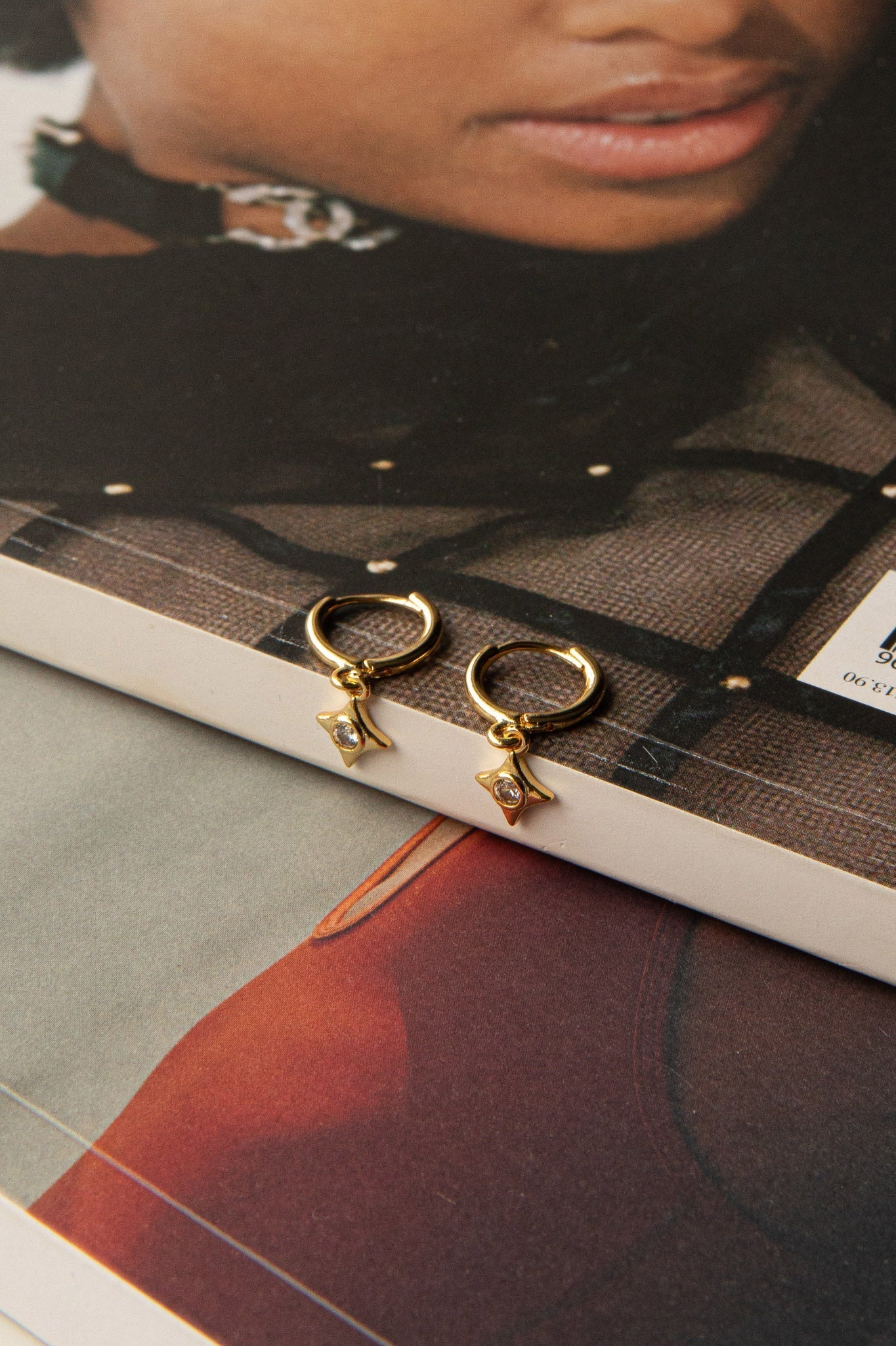 Lucida Diamant Goud Oorbellen - Bellanza