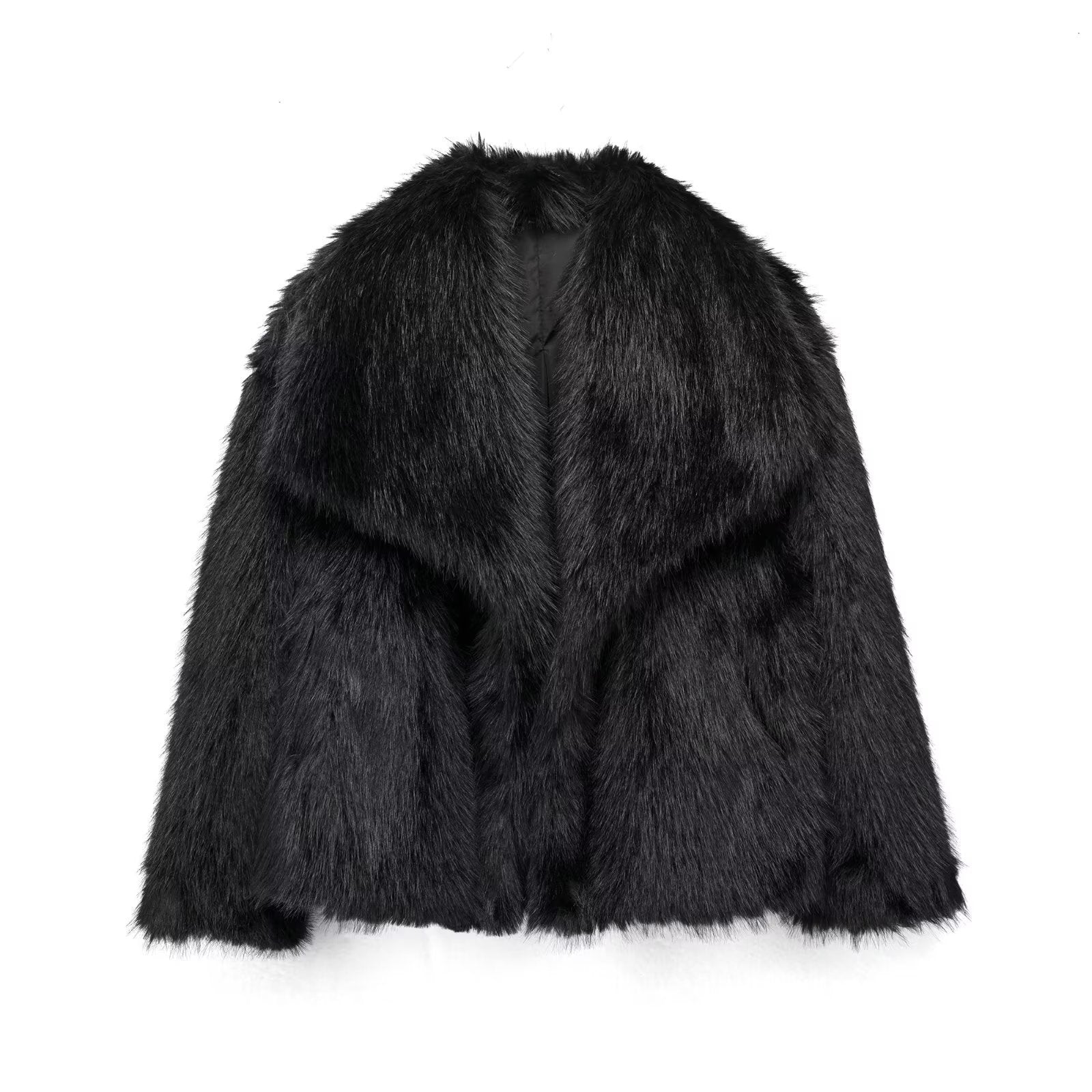 Macy Faux Fur Coat - bellanza