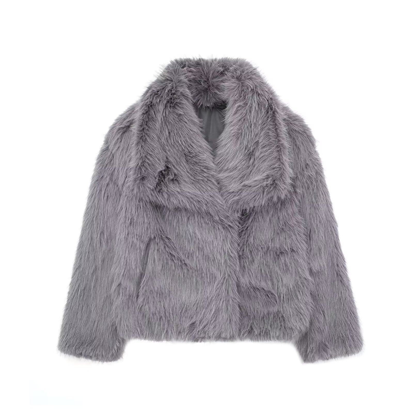 Macy Faux Fur Coat - bellanza
