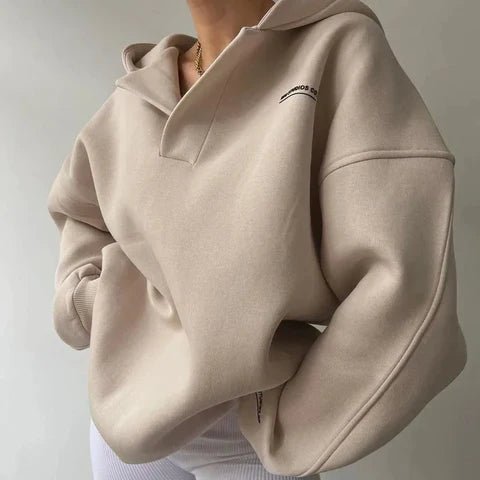 Mai™ | Luxe Elegante Comfortabele Dames Hoodie Oversized - bellanza