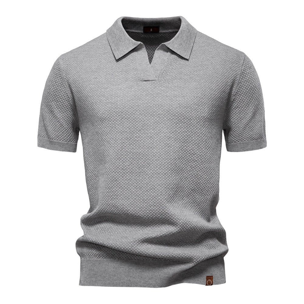 Marcus | Premium Gestructureerd Polo - Shirt - bellanza