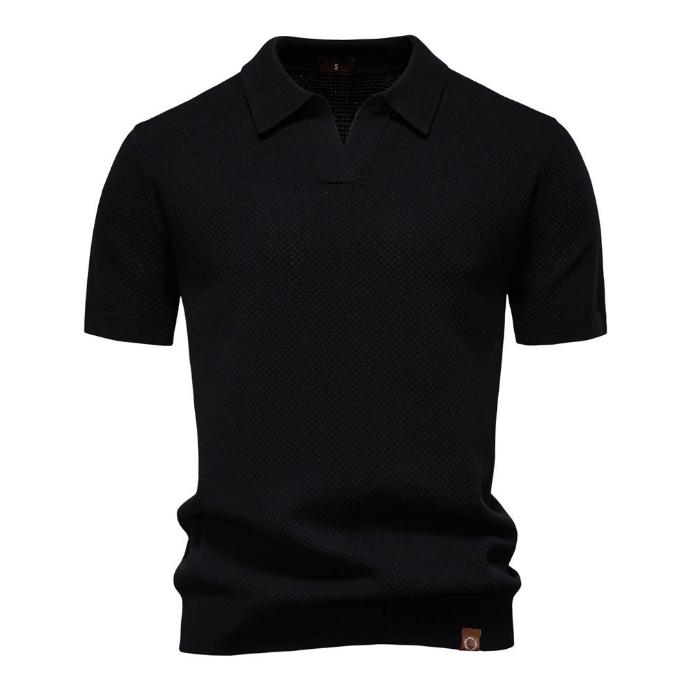 Marcus | Premium Gestructureerd Polo - Shirt - bellanza
