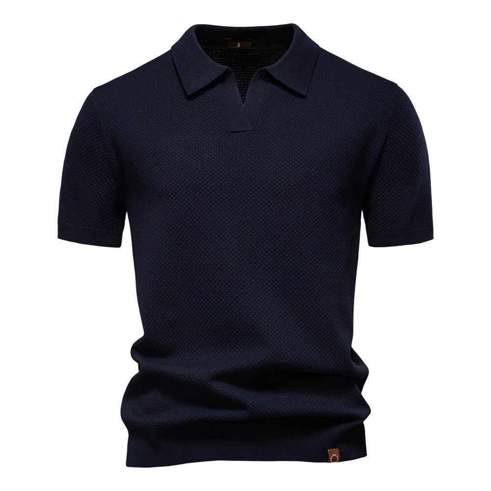 Marcus | Premium Gestructureerd Polo - Shirt - bellanza