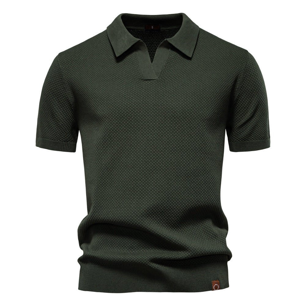 Marcus | Premium Gestructureerd Polo - Shirt - bellanza