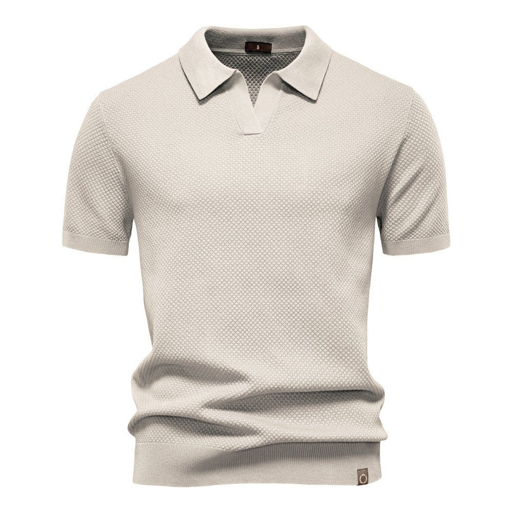 Marcus | Premium Gestructureerd Polo - Shirt - bellanza