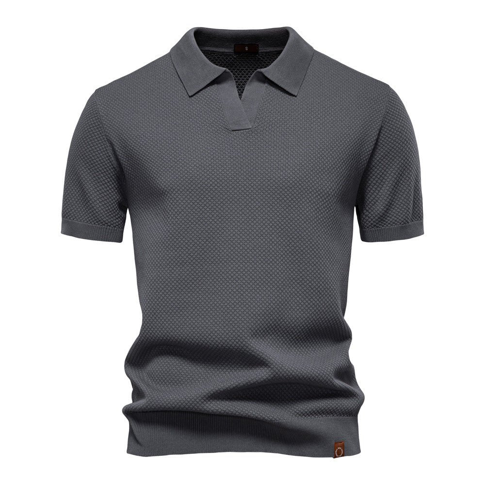 Marcus | Premium Gestructureerd Polo - Shirt - bellanza