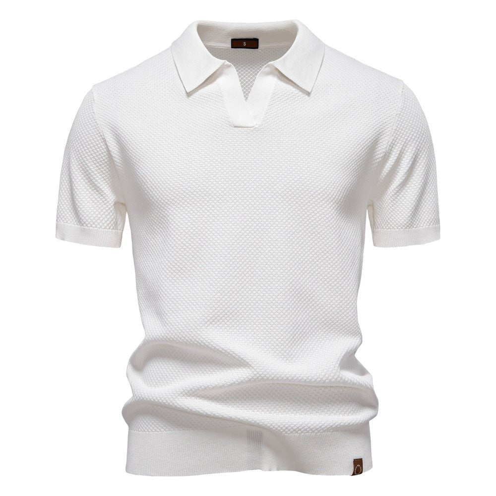 Marcus | Premium Gestructureerd Polo - Shirt - bellanza