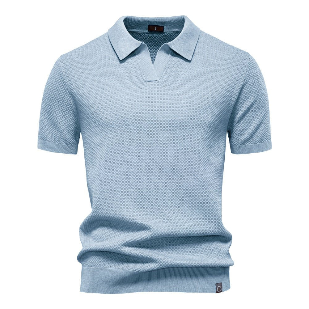 Marcus | Premium Gestructureerd Polo - Shirt - bellanza