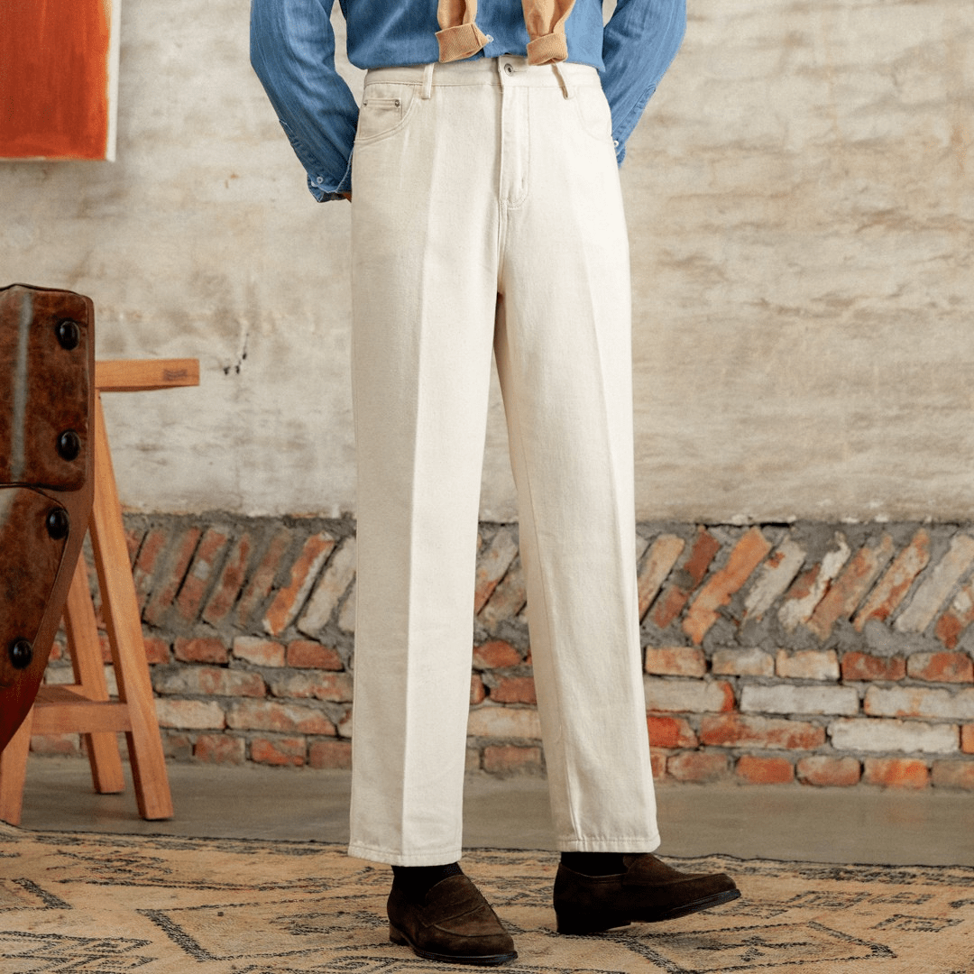 Marea Denim Broek - bellanza