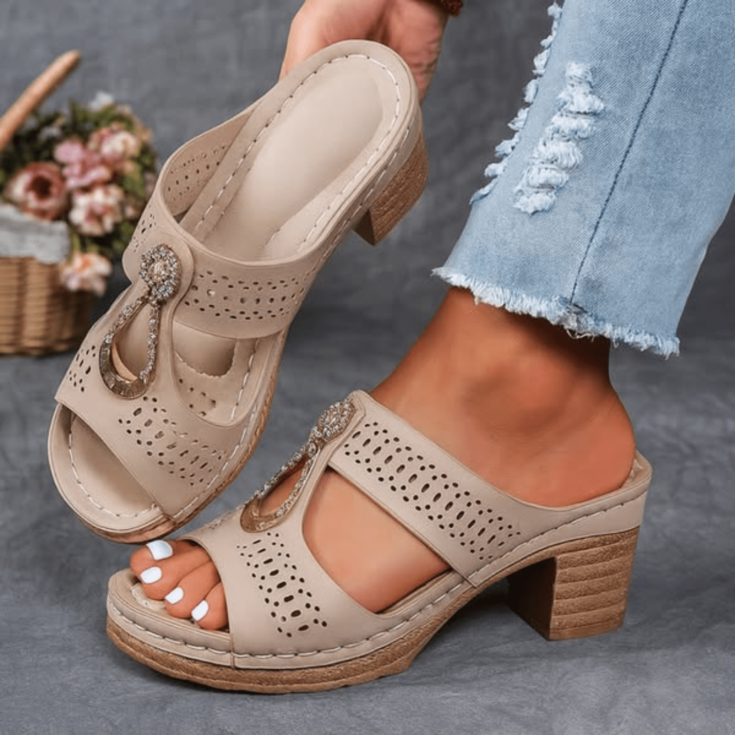 Maria™ | Chique en comfortabele orthopedische sandalen - bellanza