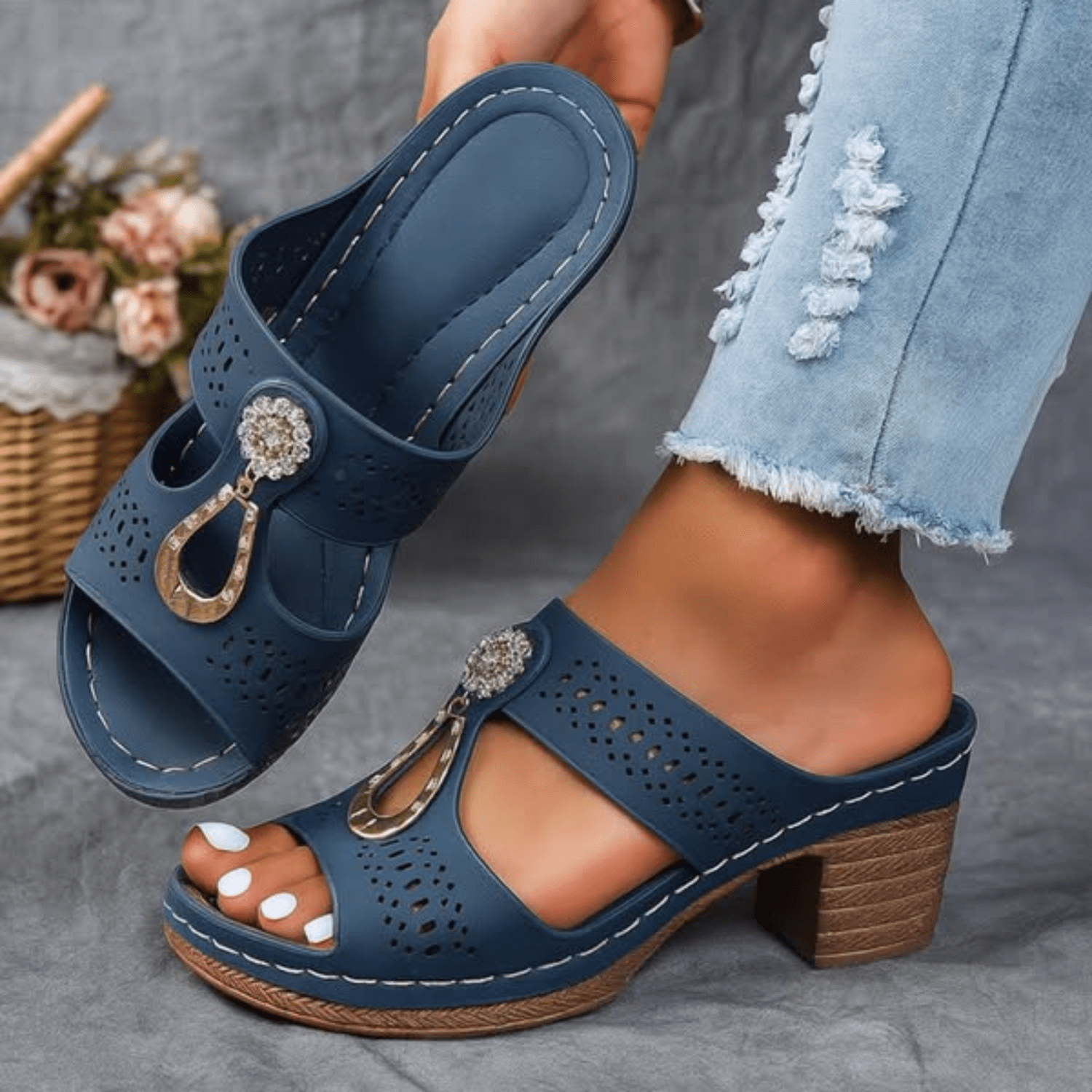 Maria™ | Chique en comfortabele orthopedische sandalen - bellanza