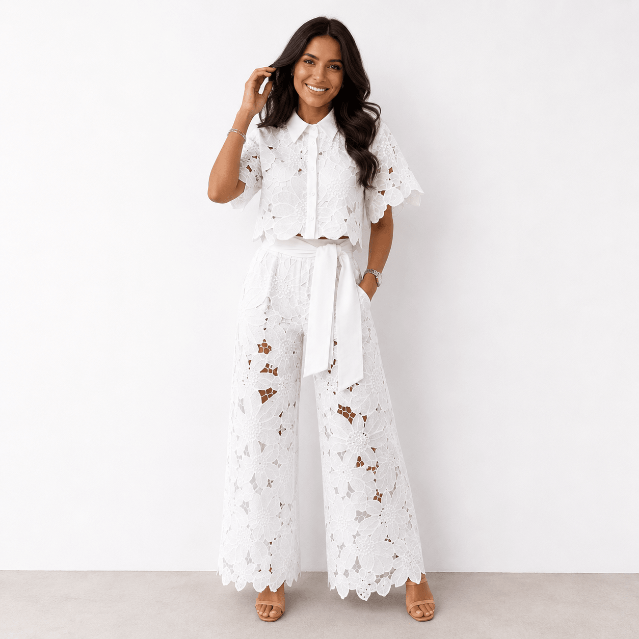 Marissa | Luchtige Tweedelige Set - Bellanza