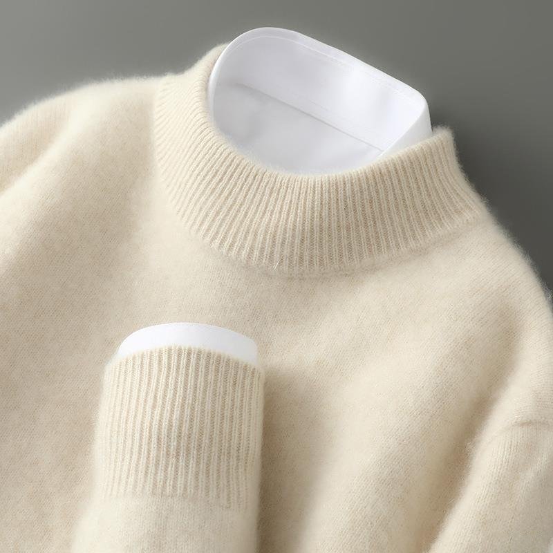 Marten | Comfortabele kasjmier gebreide trui voor heren - Bellanza