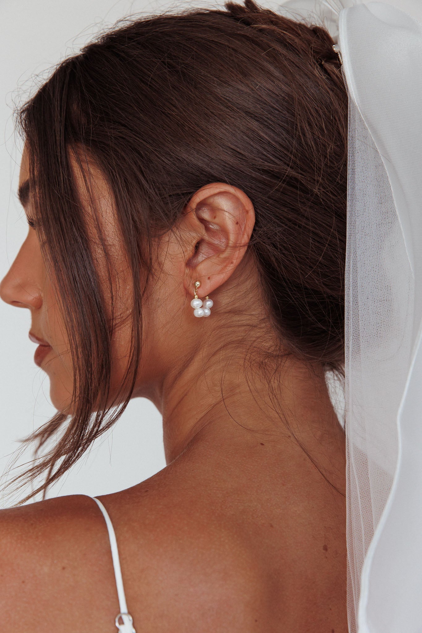 Milly Gouden Pareloorbellen - Bellanza