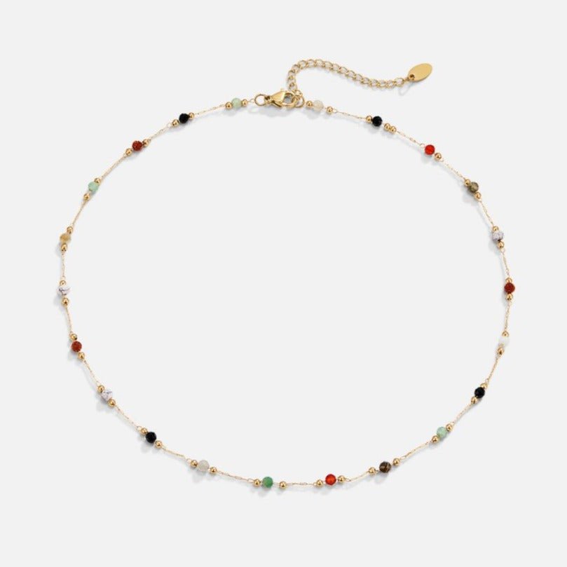 Minimalistische Collier met Steen - Bellanza