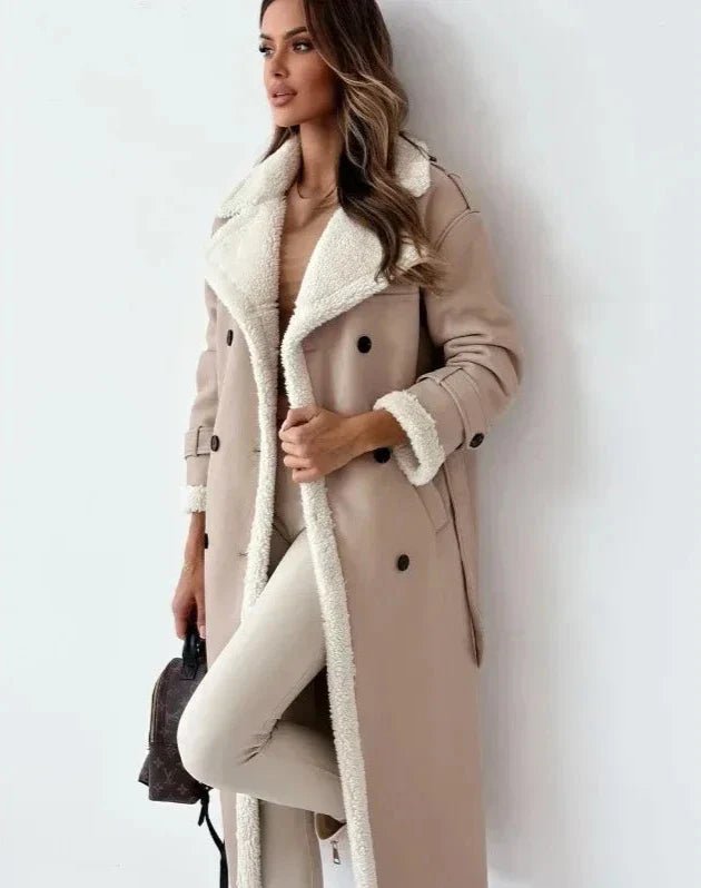 MIREILLE™ | Klassischer langer Mantel - bellanza