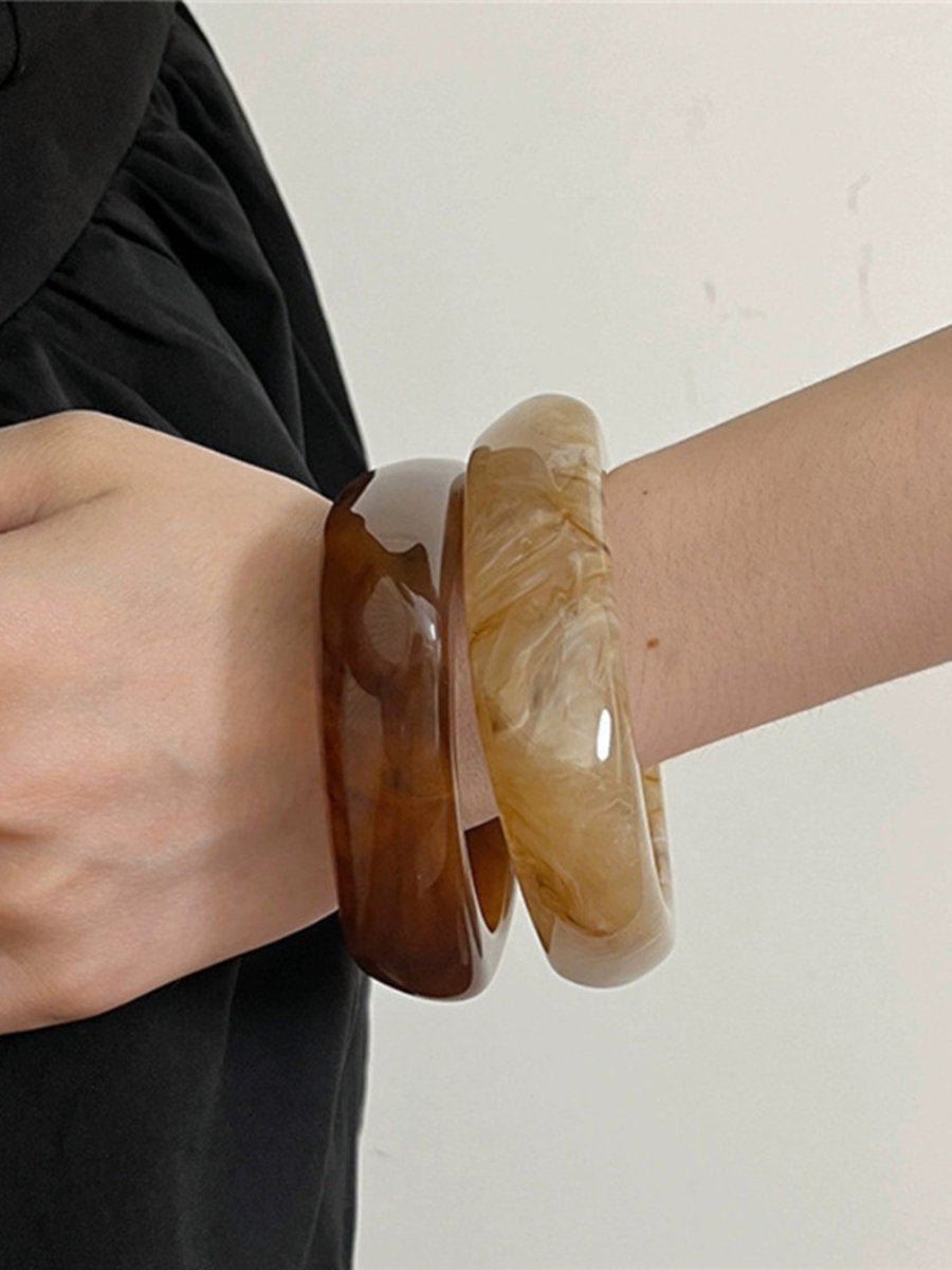 Modieuze Speciale Vormen Hars Armband - Bellanza