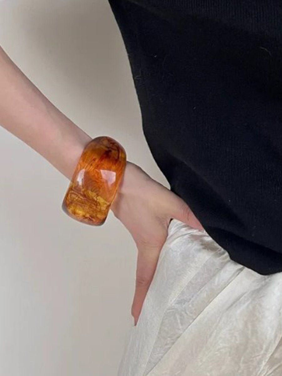 Modieuze Speciale Vormen Hars Armband - Bellanza